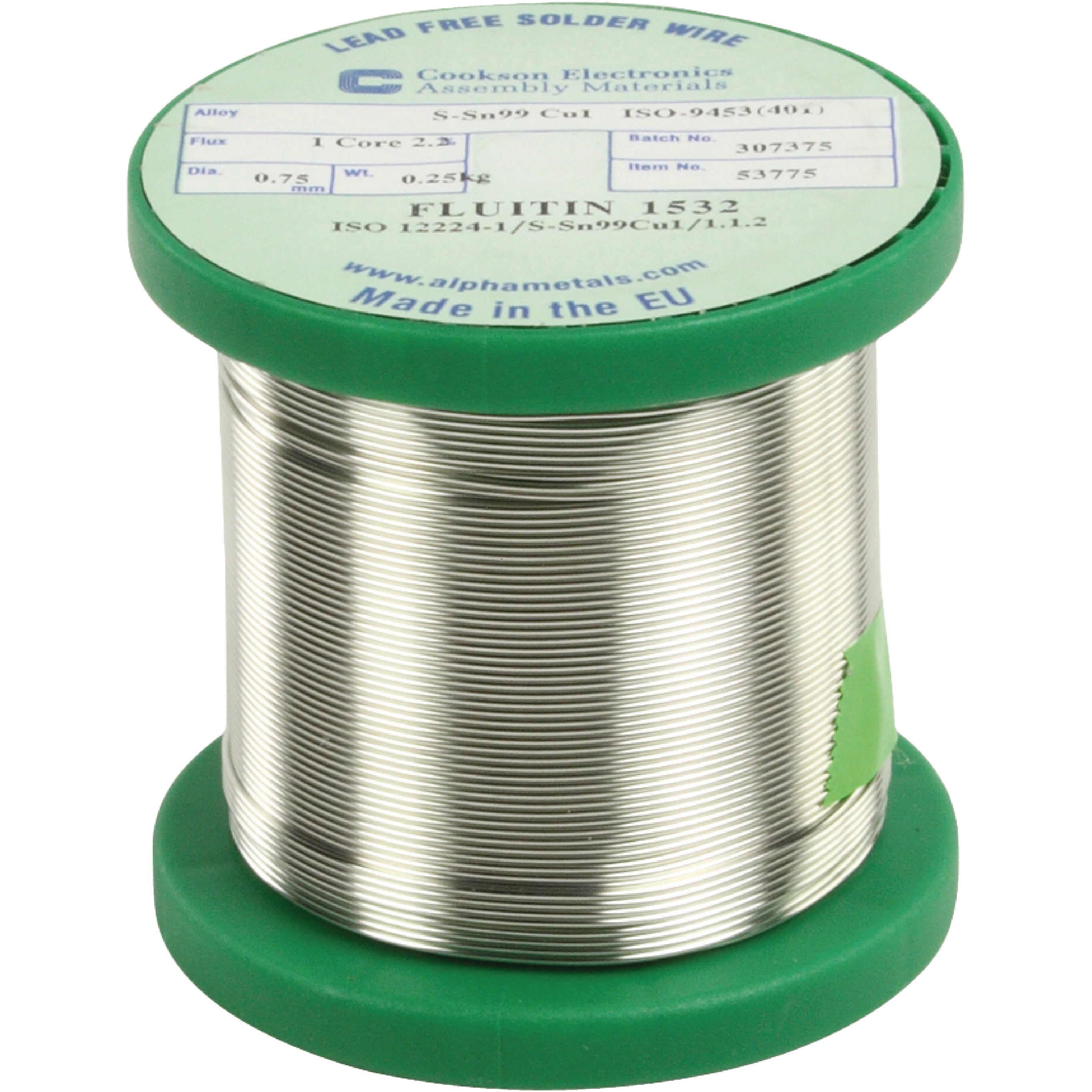 Nedis Alpha TIND-WM 250NPB loodvrije soldeertin 0.75 mm 250 g