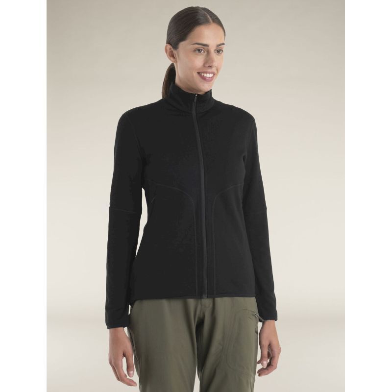 560 RealFleece Elemental II LS Zip - Polaire en laine mérinos femme