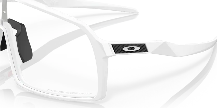 Oakley Sutro Matte White Clear Photocromic