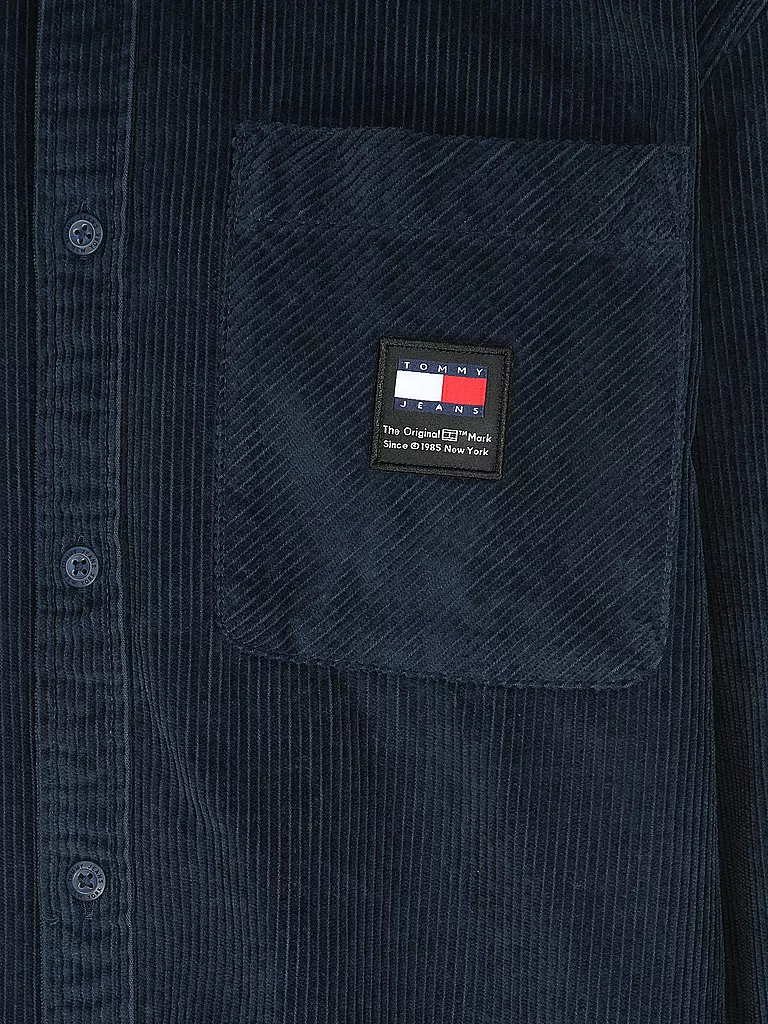 TOMMY JEANS Overshirt dunkelblau