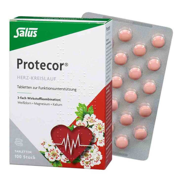 Protecor Herz Kreislauf Tabletten z.Funktionsunt.Salus, 100 St
