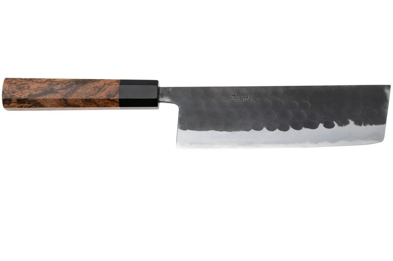 Munetoshi Black Hammer-Tone Nakiri, groentemes 16.5 cm