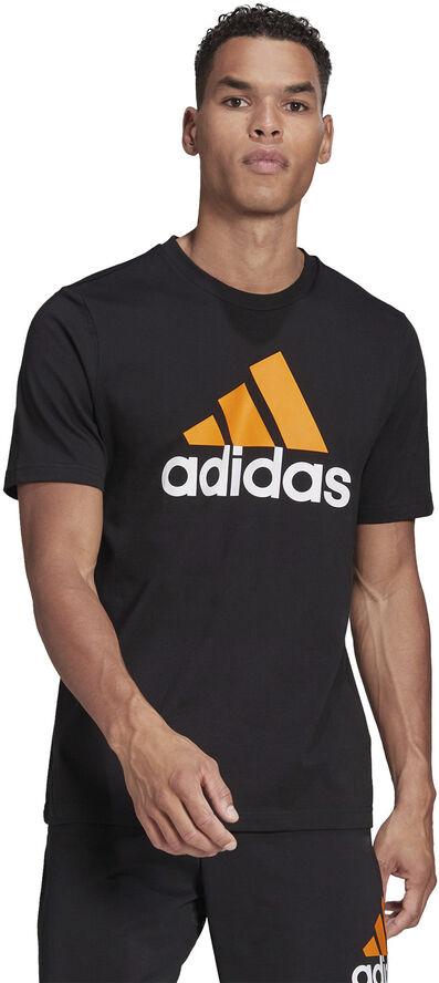 adidas Essentials Big Logo T-shirt Sort
