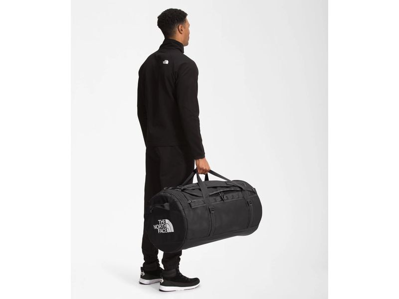 The North Face Duffle Bag Base Camp L 95 l, Schwarz Duffel-Tasche