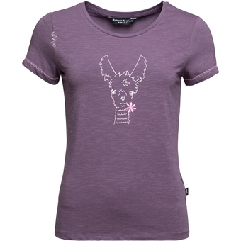 Chillaz Gandia Happy Alpaca T-Shirt Dark Violet Damen