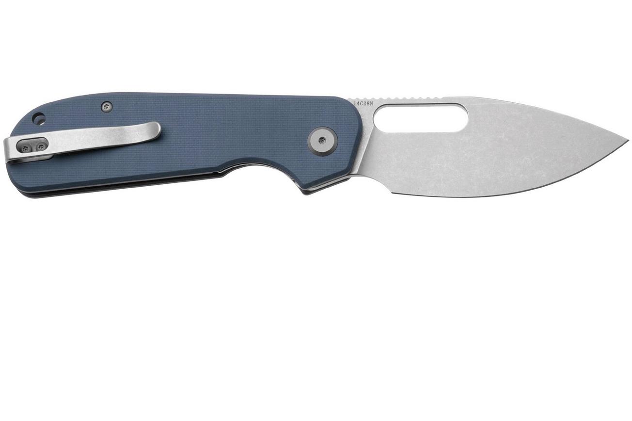 Eutektik EFD EFD-DSW-R Stonewashed 14C28N, Blue G10, zakmes