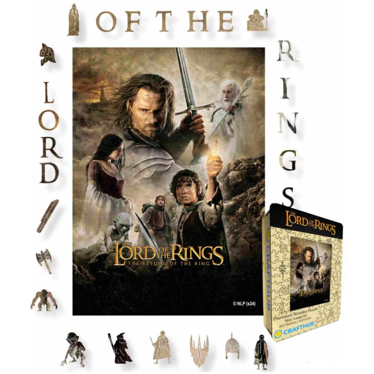 Crafthub The Lord of the Rings puslespill (The Final Battle)