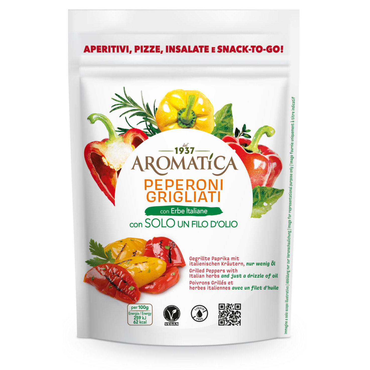 Aromatica gegrillte Peperoni