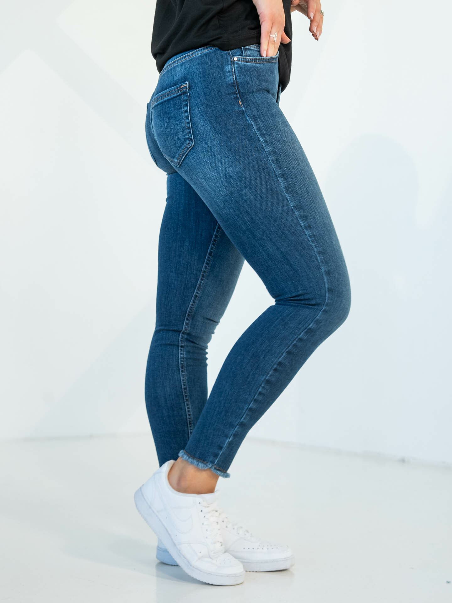 Blush Mid RW Denim