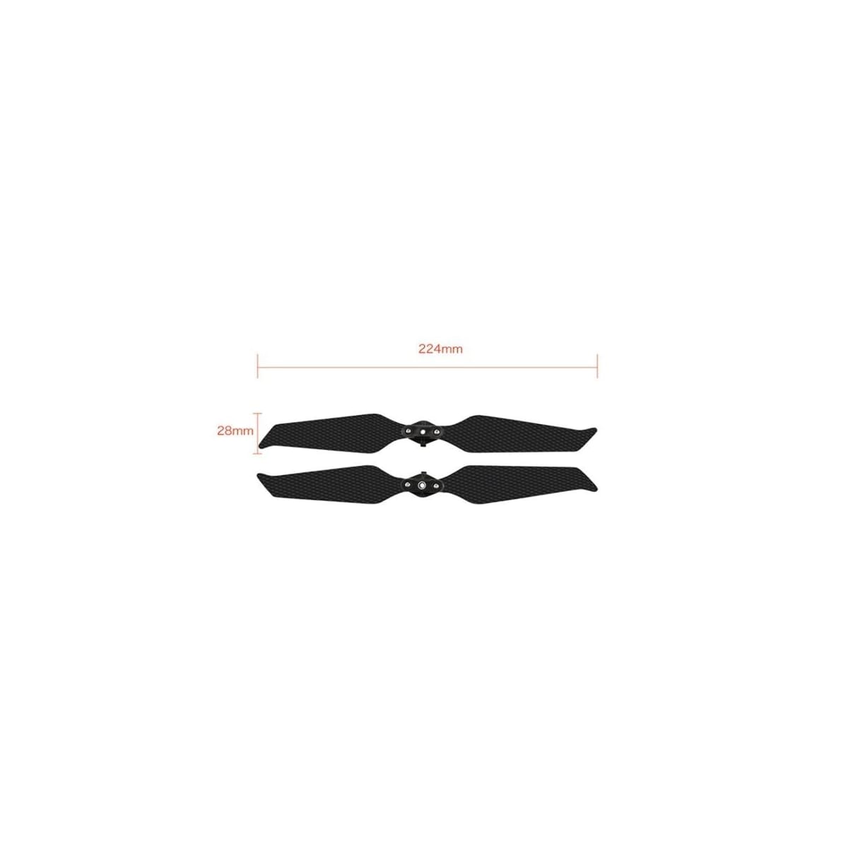 Propell DJI Mavic 2 Pro / Zoom Carbon Fiber 4-pk