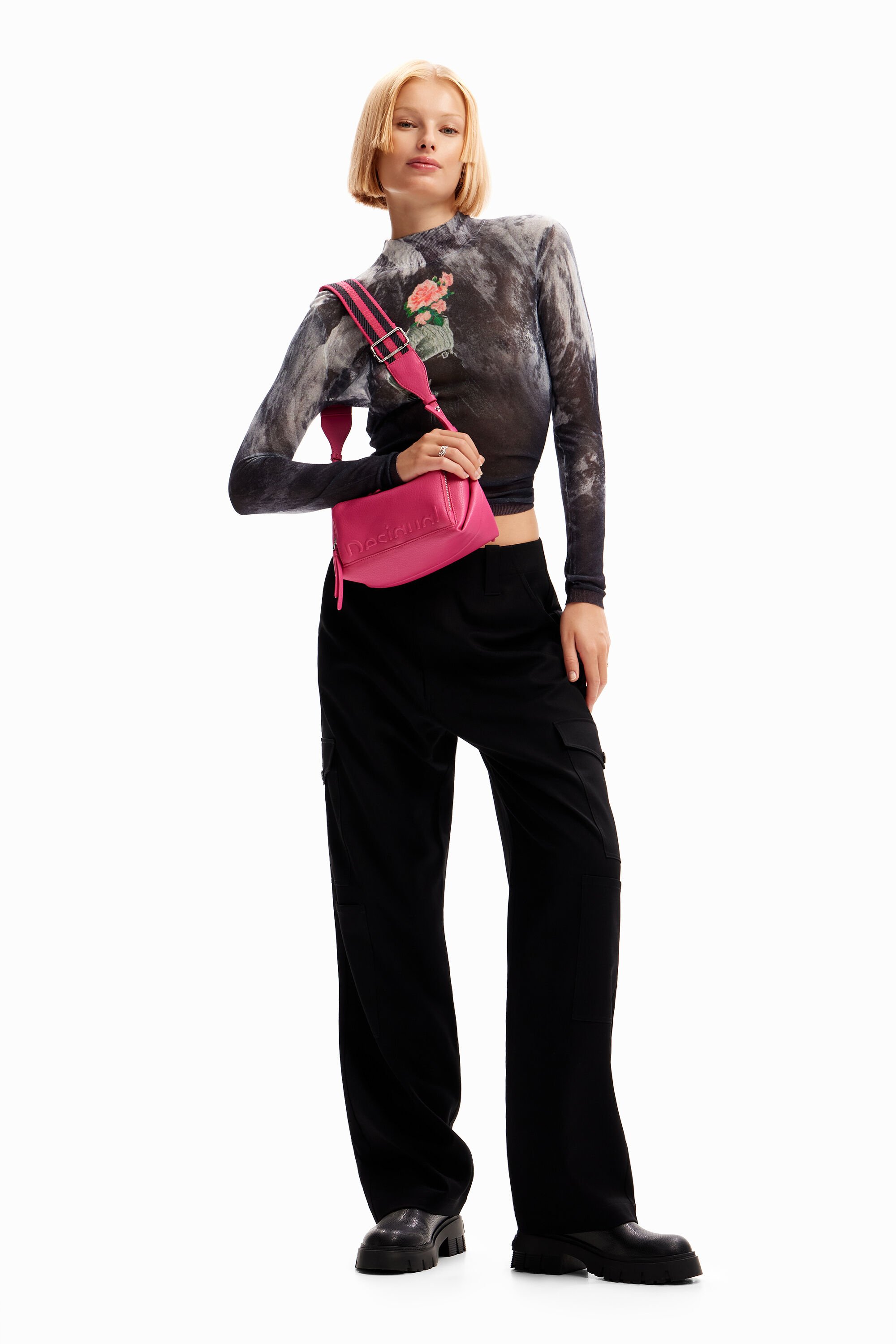 Pull fin flou