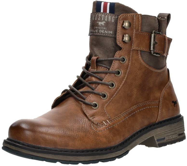 Mustang Veterschoenen Hoog cognac