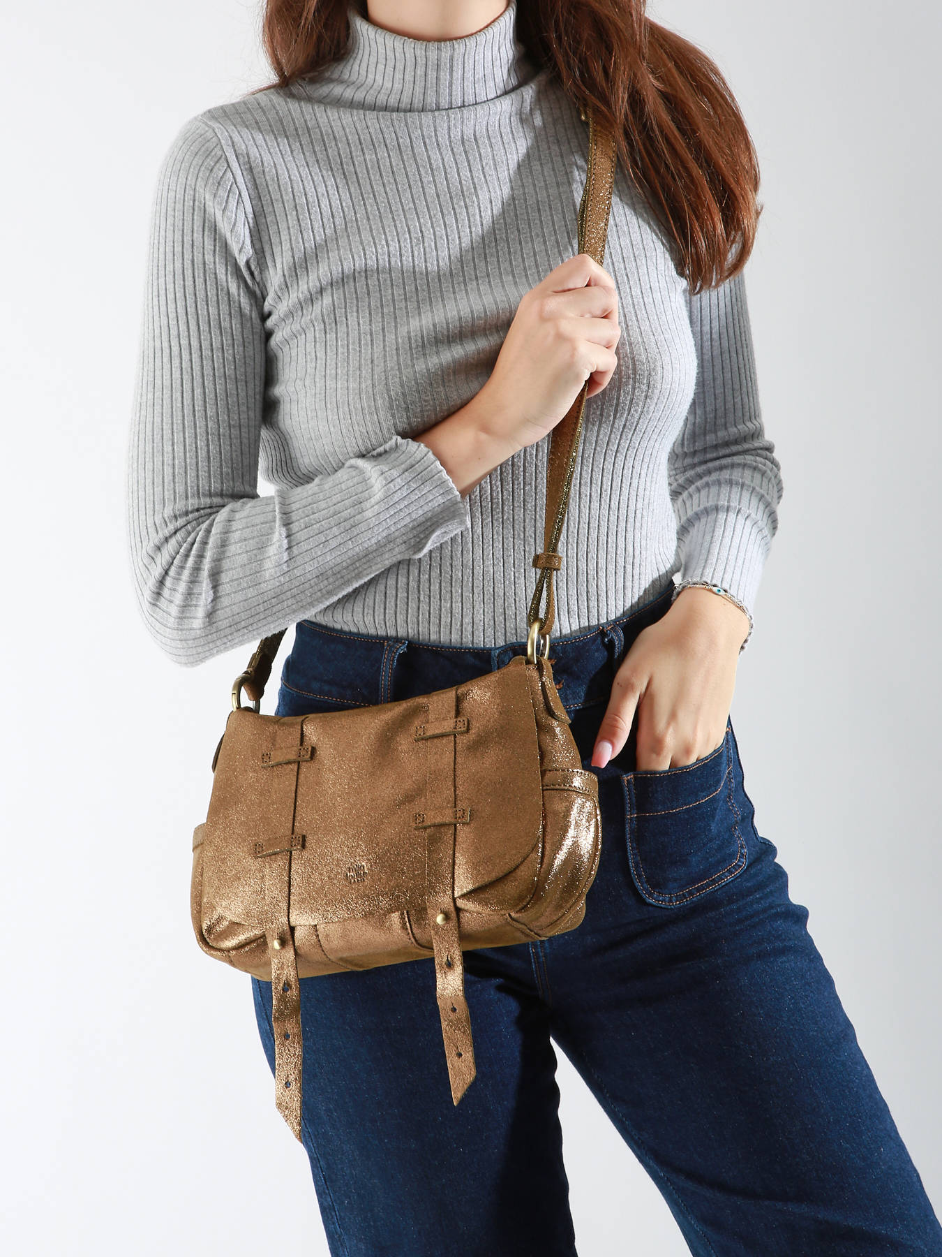 Sac besace bess X cuir MILA LOUISE