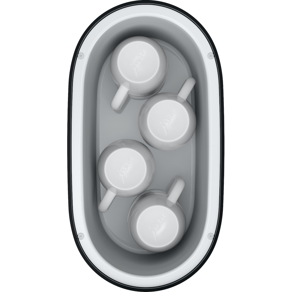 JURA koppvarmer S 24176 (sort)