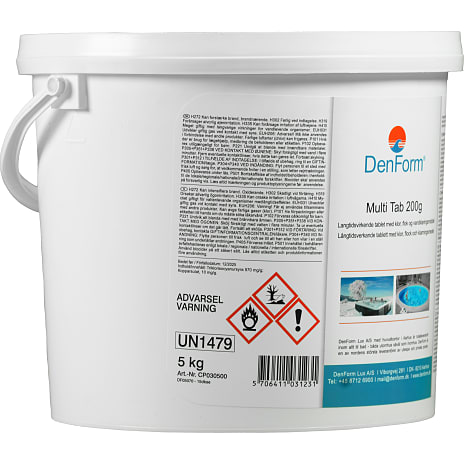 DenForm Triklor tabletter 5 kg