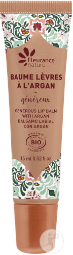 Fleurance Nature Baume Lèvres Généreux À L'Argan Bio Tube 15ml