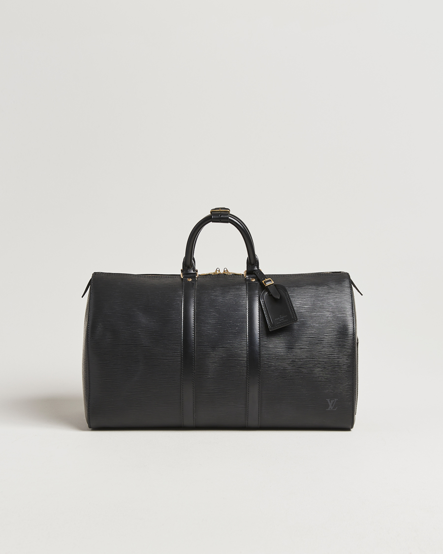Louis Vuitton Pre-Owned Keepall 45 Epi Leather Black