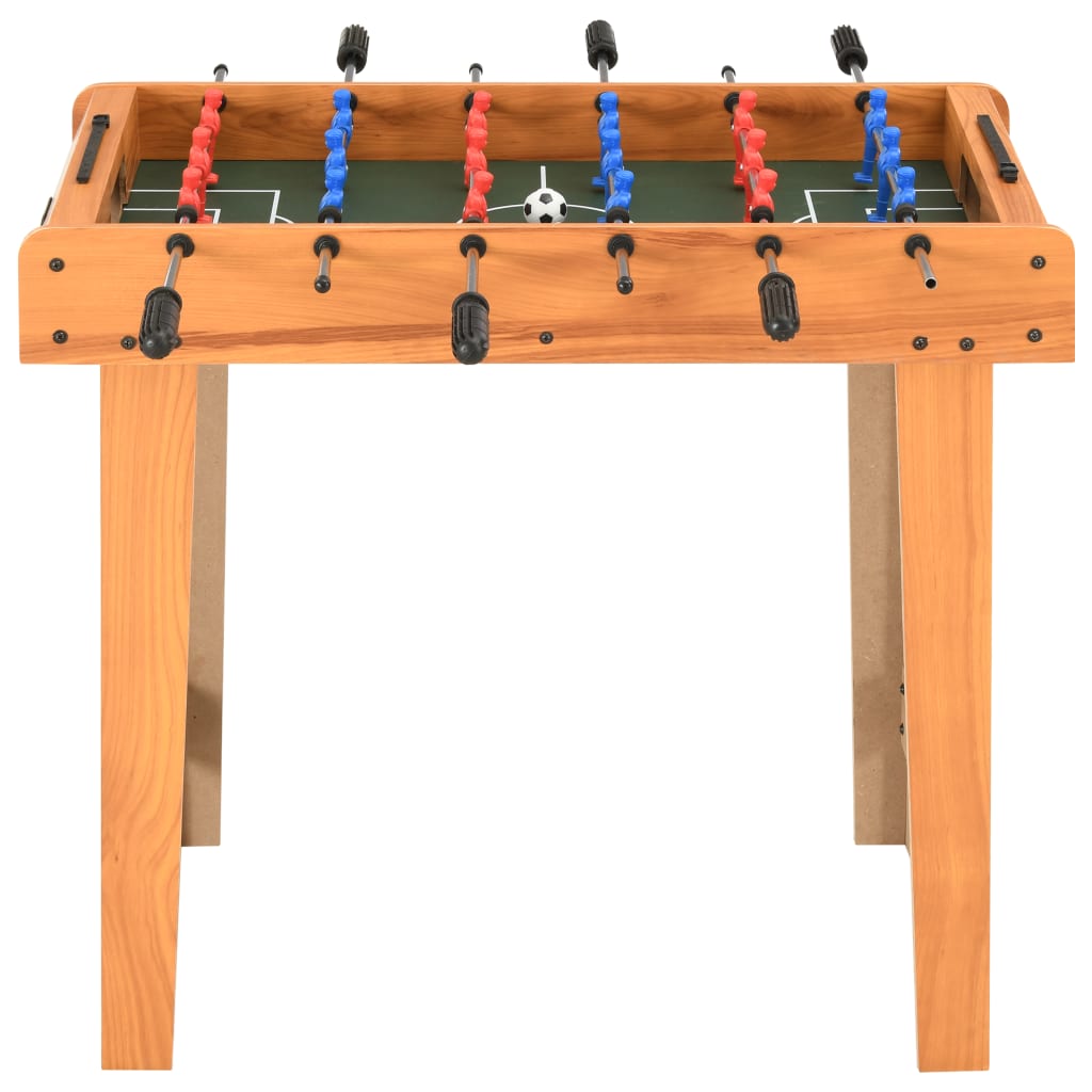 Mesa de pebolim Vidaxl marrom