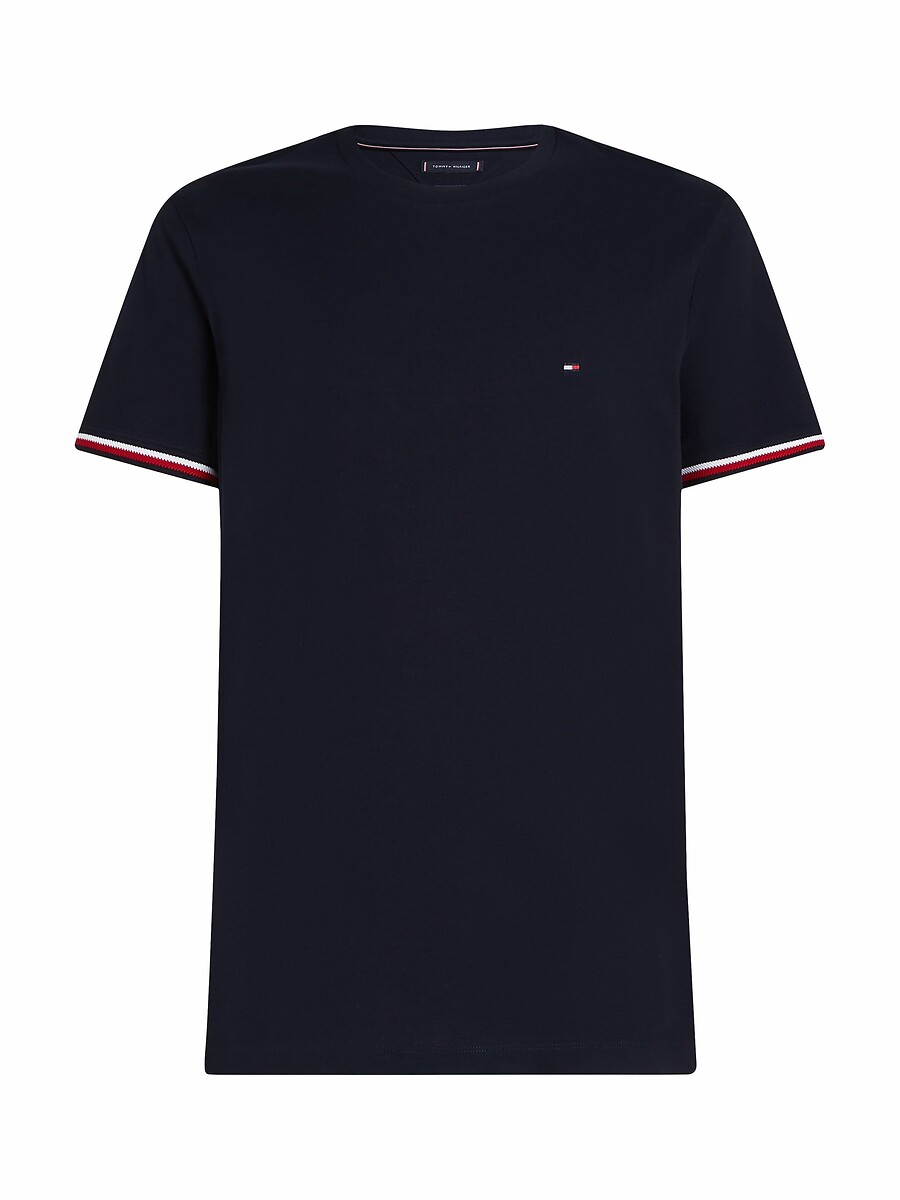 Camiseta TOMMY HILFIGER com bordas contrastantes