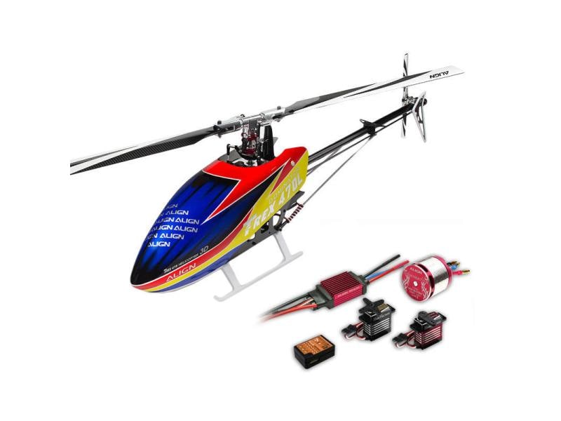 ALIGN Helikopter T-Rex 470LT Dominator Super Combo Bausatz 3D-Hubschrauber