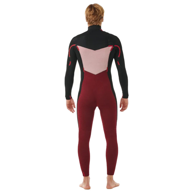 Combinaison rip curl dawn patrol c 3-2 fz noir
