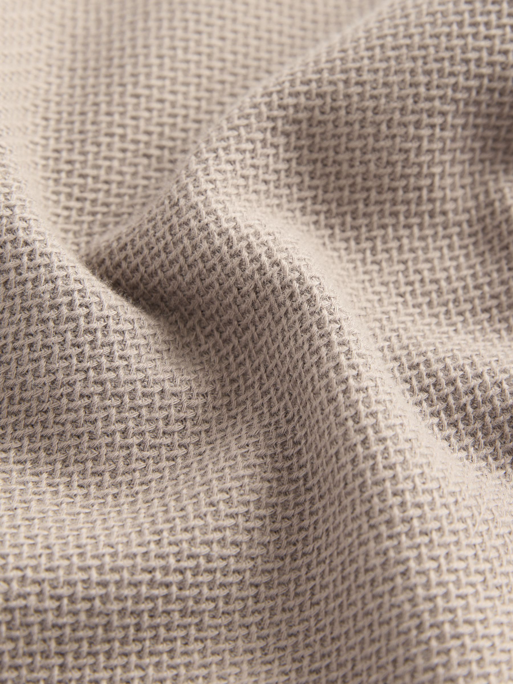 Champignon - Getextureerde 100% katoenen jersey shorts met ritszak