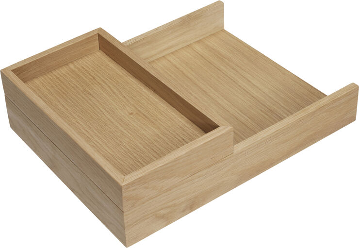 Hübsch Rail Desk Organiser Natural set of 2 Natur