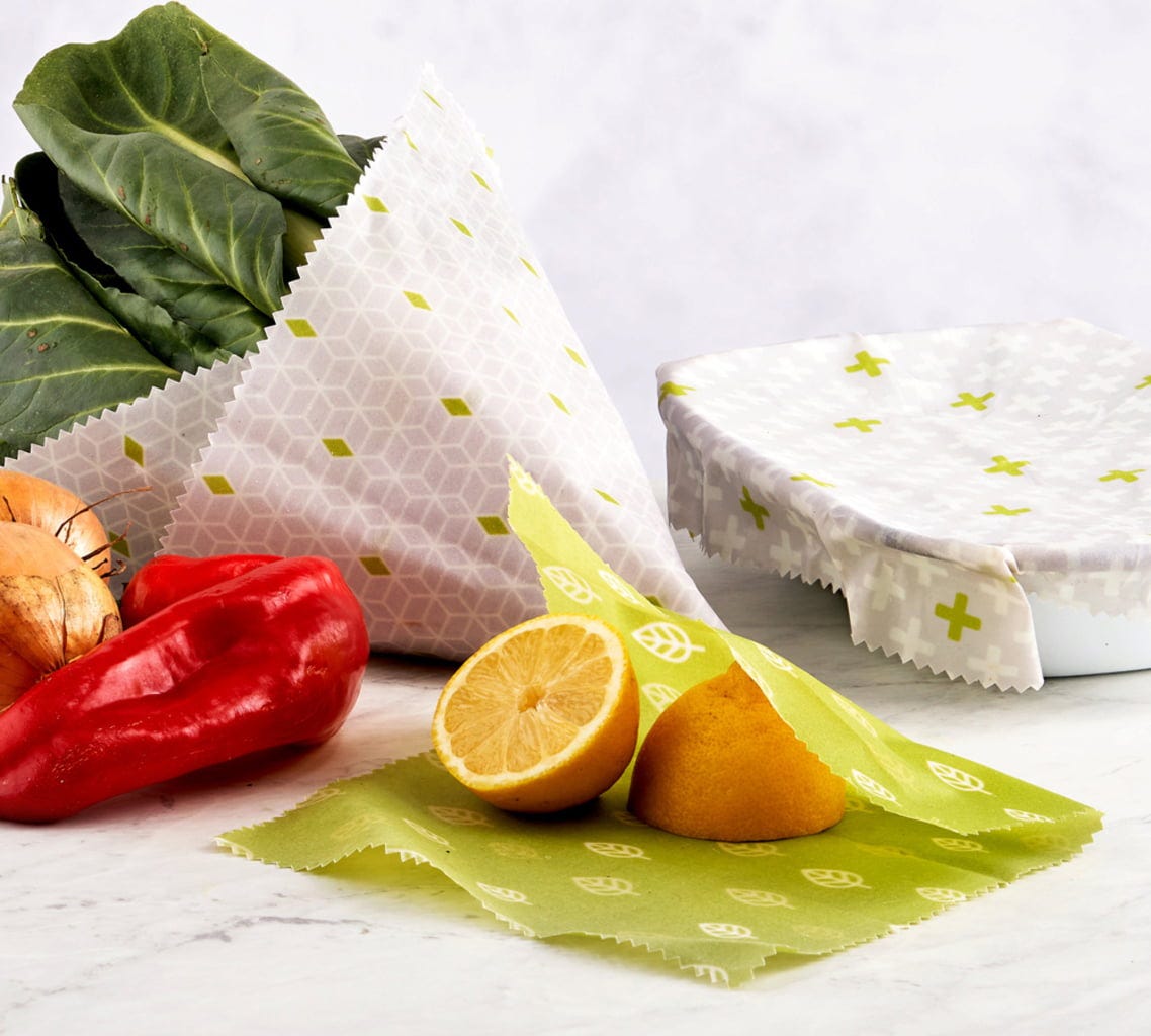 ecoLiving  Vegane Wachstücher, 3 Stk
