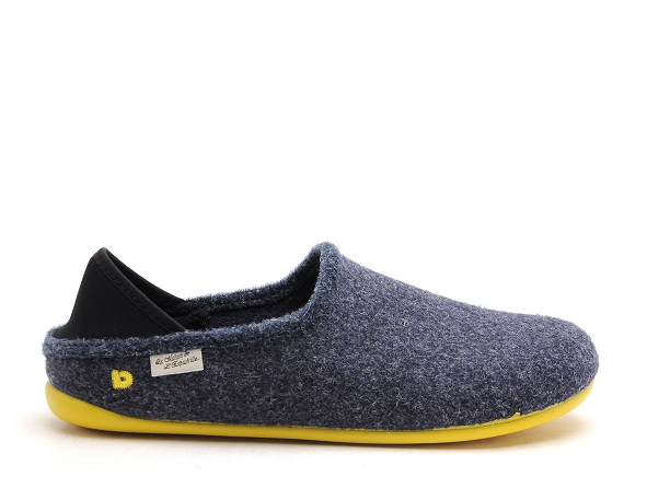 La maison de l espadrille chaussons homme 6717 6 bleu