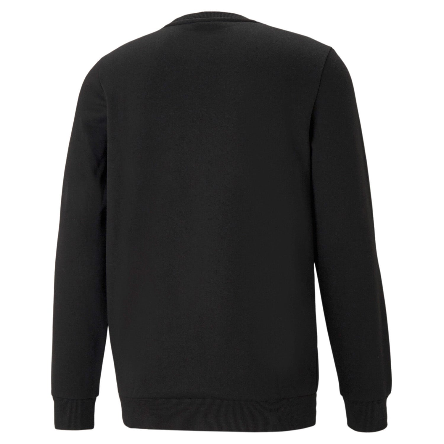 PUMA  Essentials Small Logo sweatshirt met rode hhals voor heren