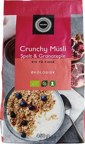 Helios Crunchy Müsli Spelt & Granateple