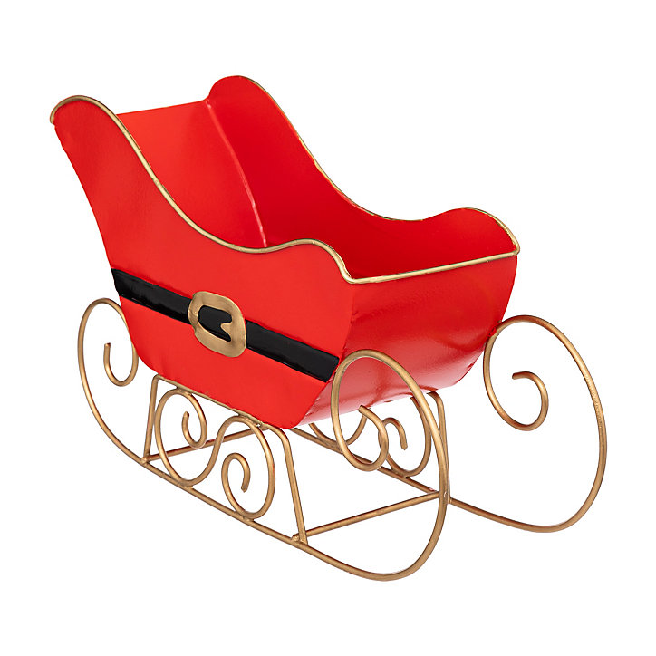 Traineau du Père Noël 25cm
