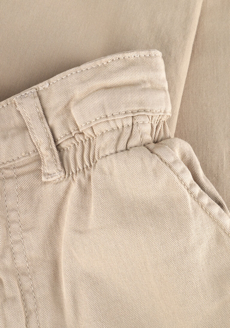 FRANKIE & LIBERTY beige frankie & liberty cargobroeken felicia pant