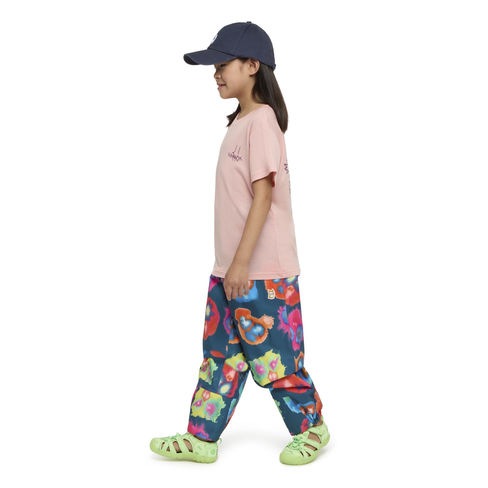 T-Shirt Merino Dea Helping Hands Sunset rose