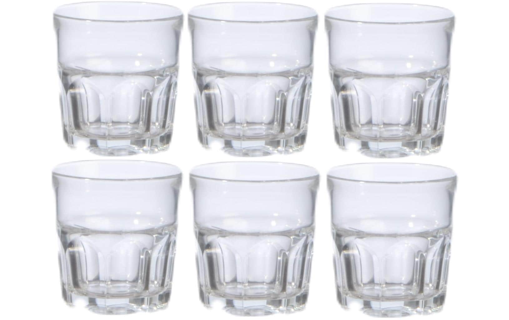 Trinkglas Granity 160 ml, 6 Stück, TransparentTrinkbecher