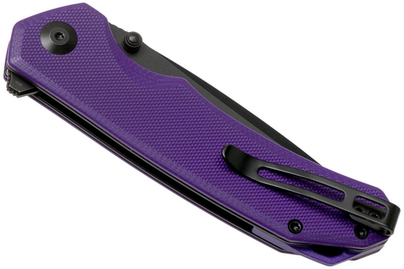 Civivi Brazen C2023D Tanto Purple, Blackwashed zakmes