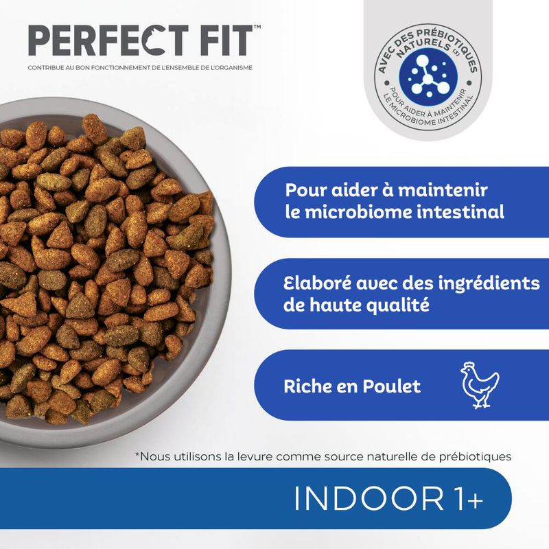 Perfect Fit Sterile 1+ Indoor Riche en poulet