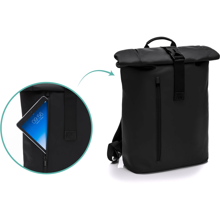 Fillikid Wickelrucksack Oslo schwarz
