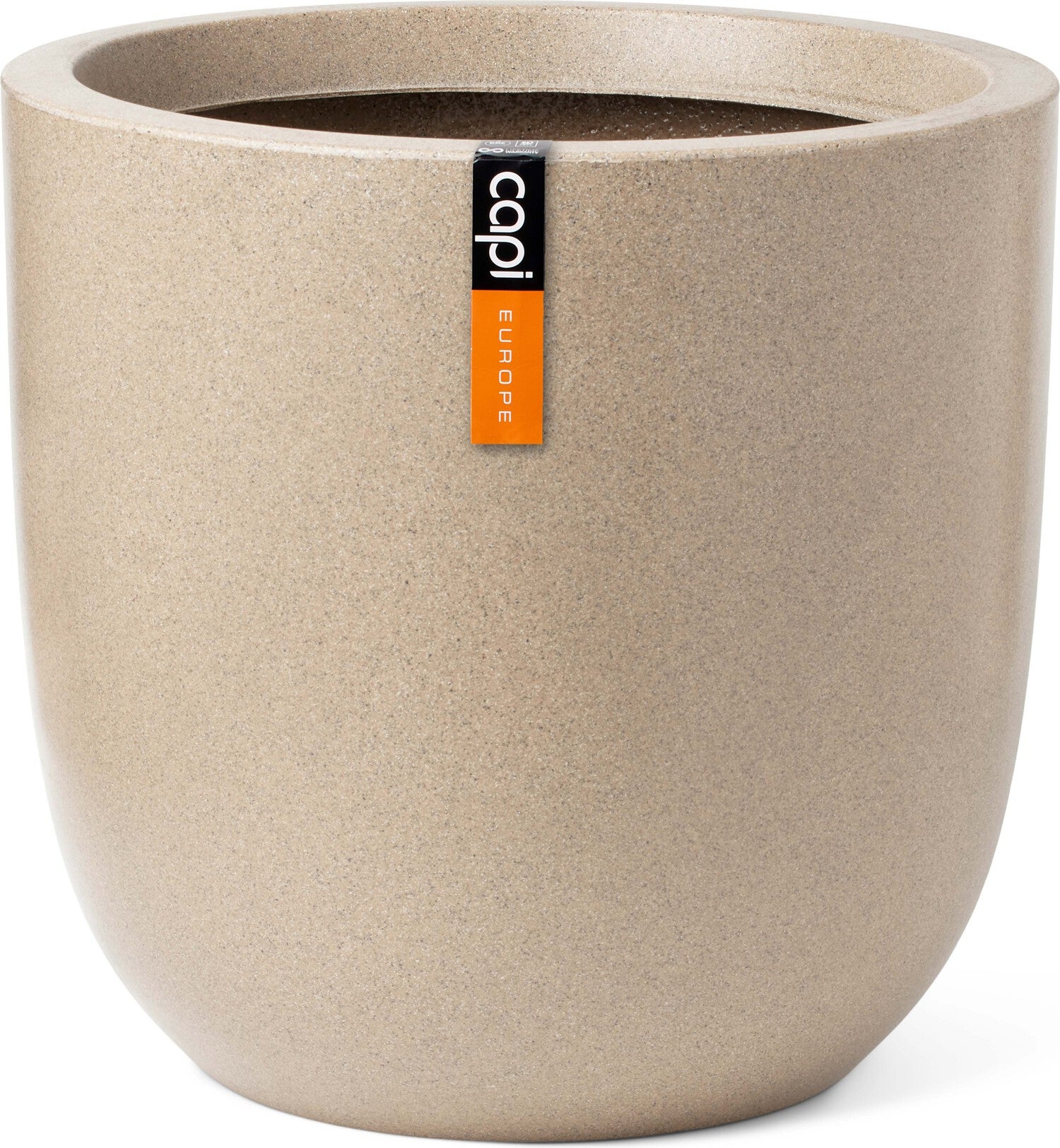 Capi Europe bloempot Waste Smooth beige D 35 H 34 cm