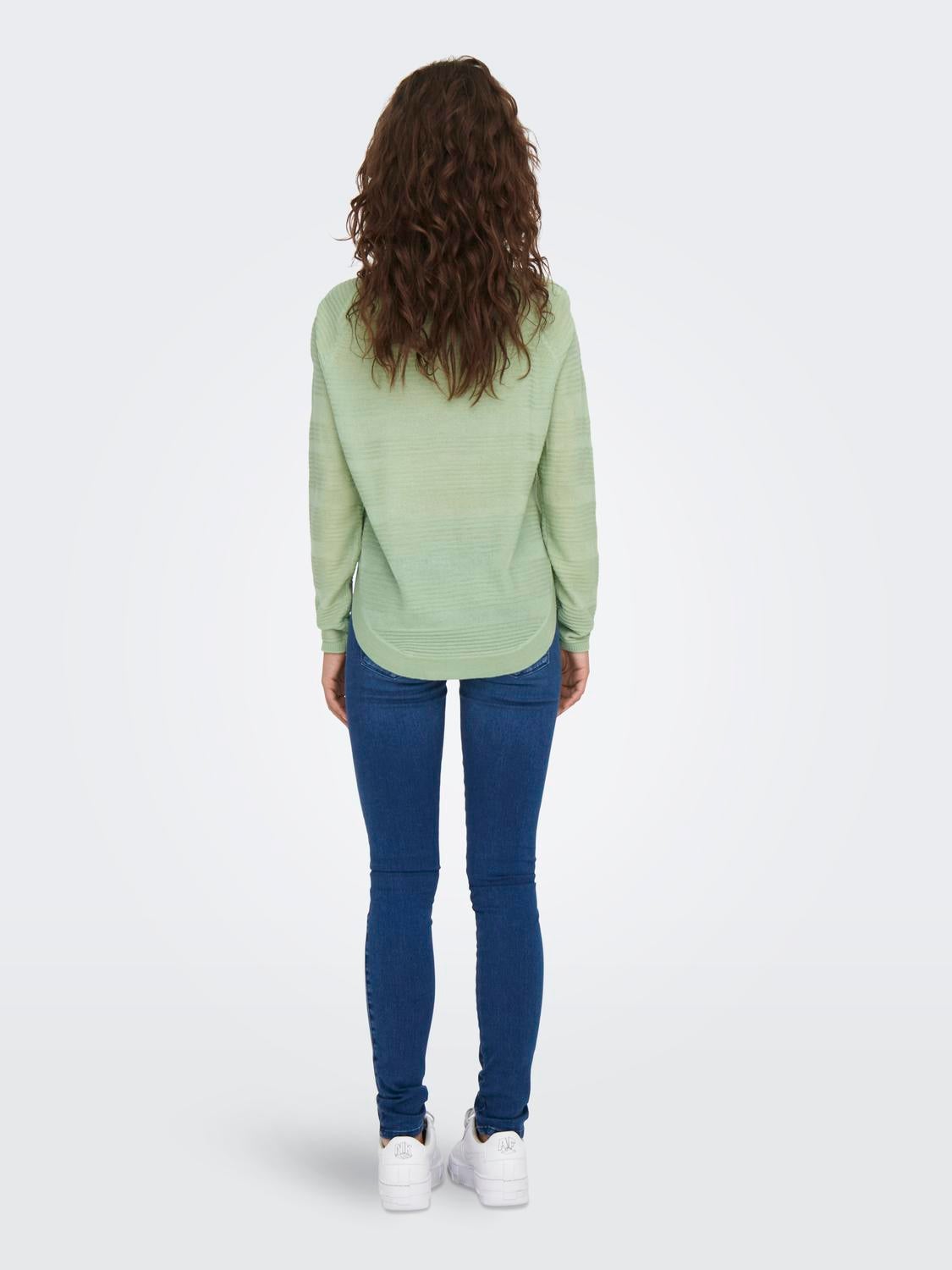 ONLCAVIAR Strickpullover Smoke Green