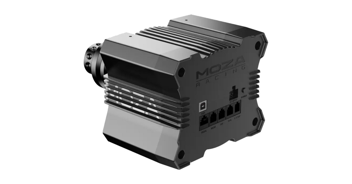 MOZAR9 V3 + KS + CRP2 bundel  (Zwart, Basis, stuur en pedalen)