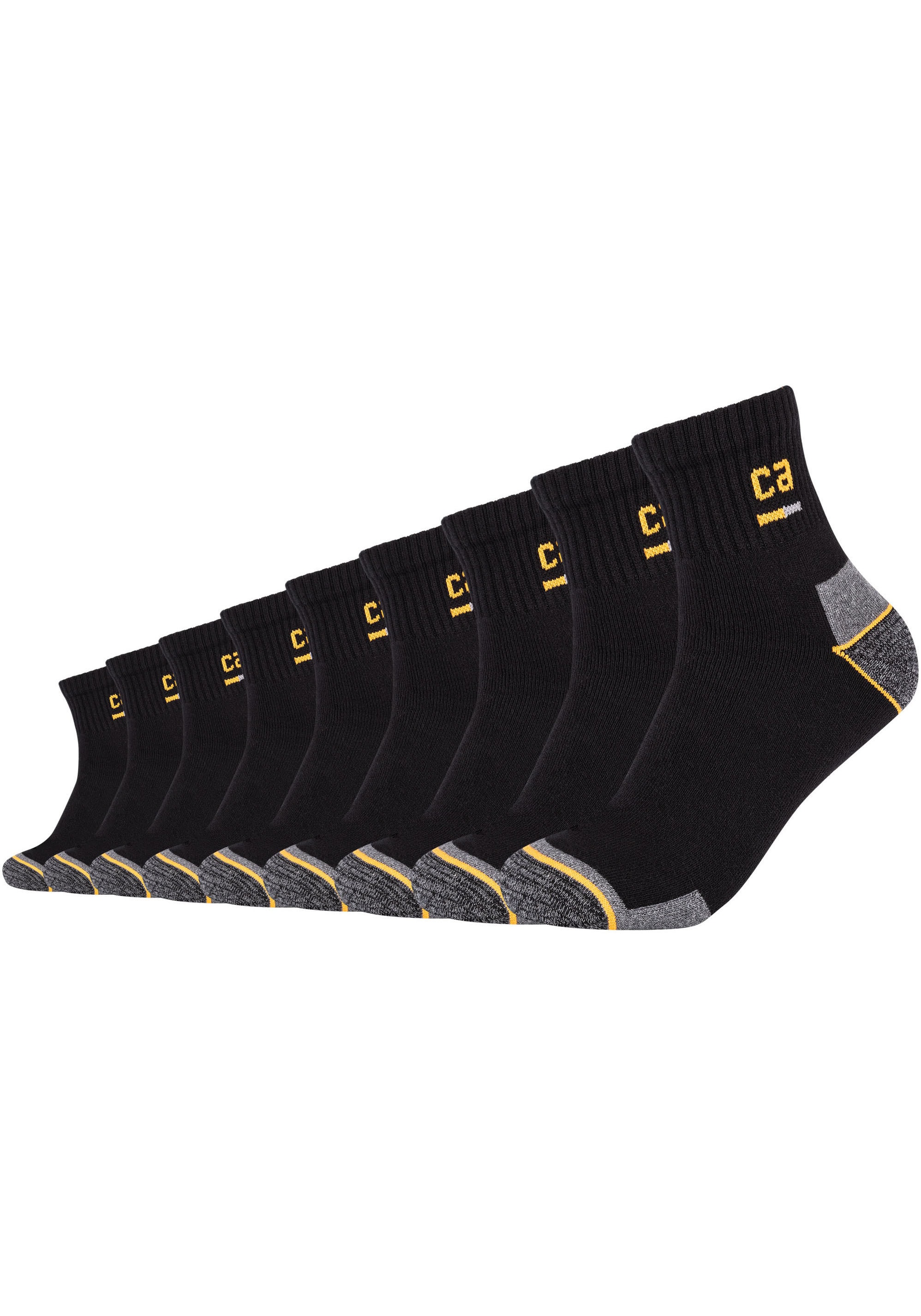 Camano Arbeitssocken »work« 9 Stk. tlg. Cotton-Mix, Multipack, Komfortbund