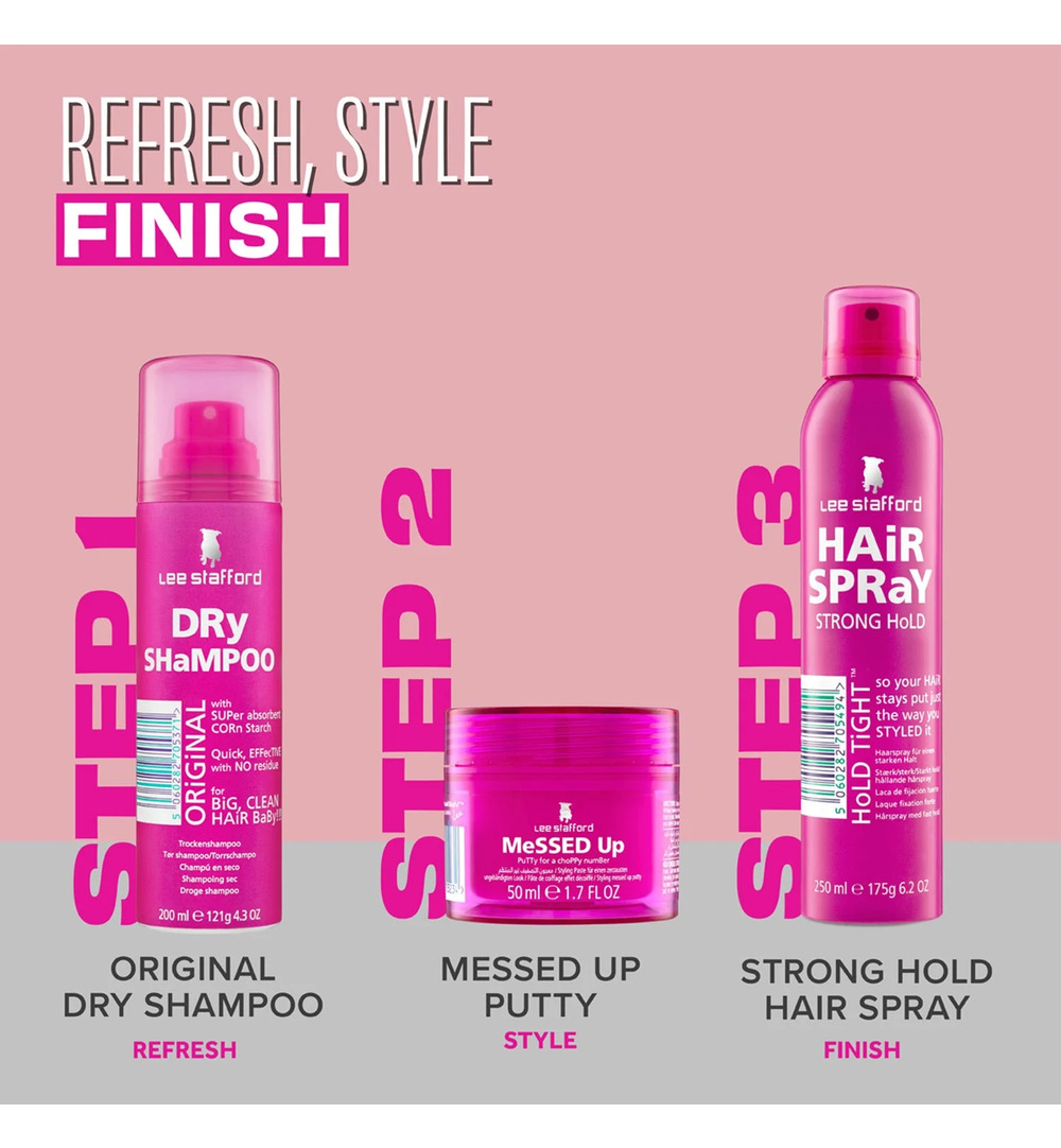 Lee Stafford Dry shampoo original (200 ml)