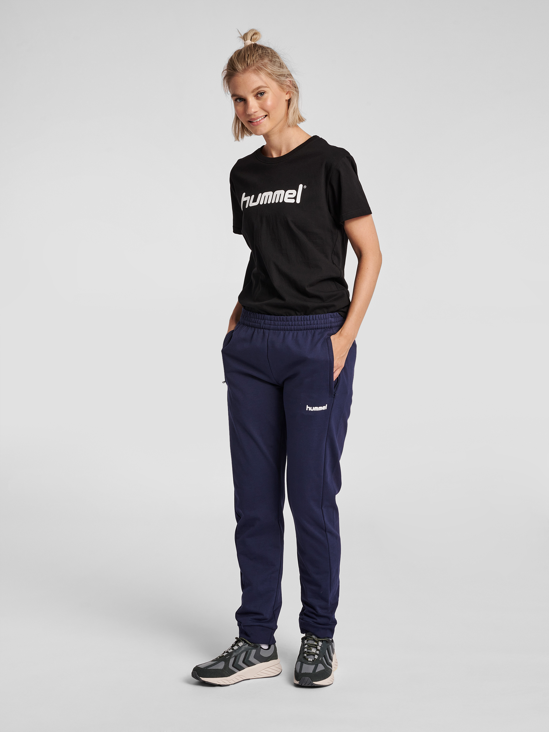 HUMMEL GO COTTON PANTS WOMAN
