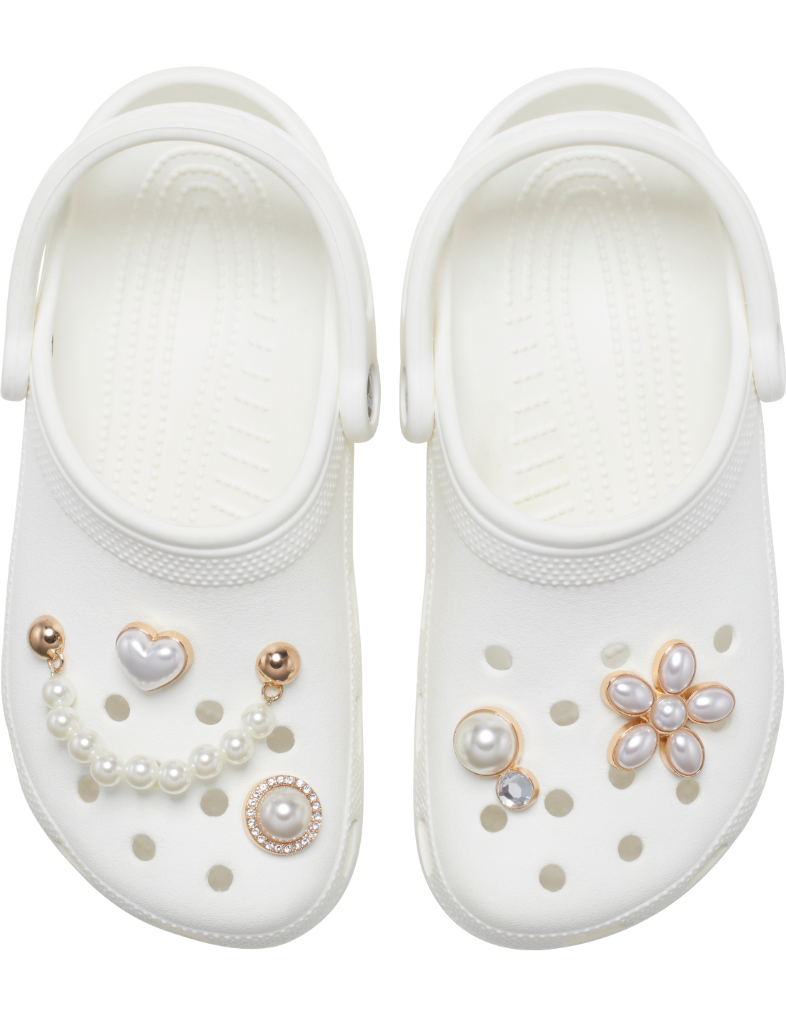 crocs Jibbitz Dainty Pearl Jewelry 5 Pack