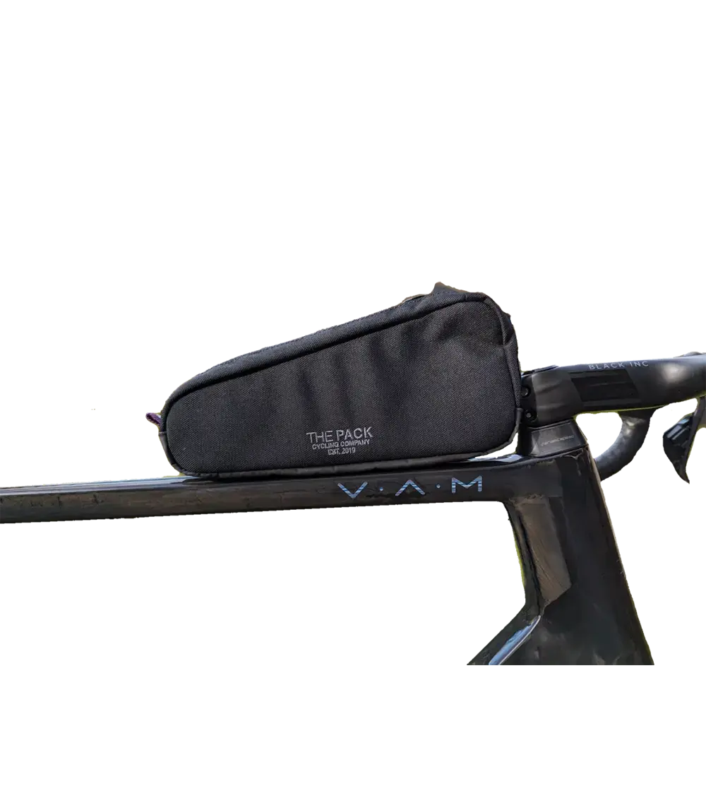 The Pack Snack Bag Top Tube Frametas Zwart