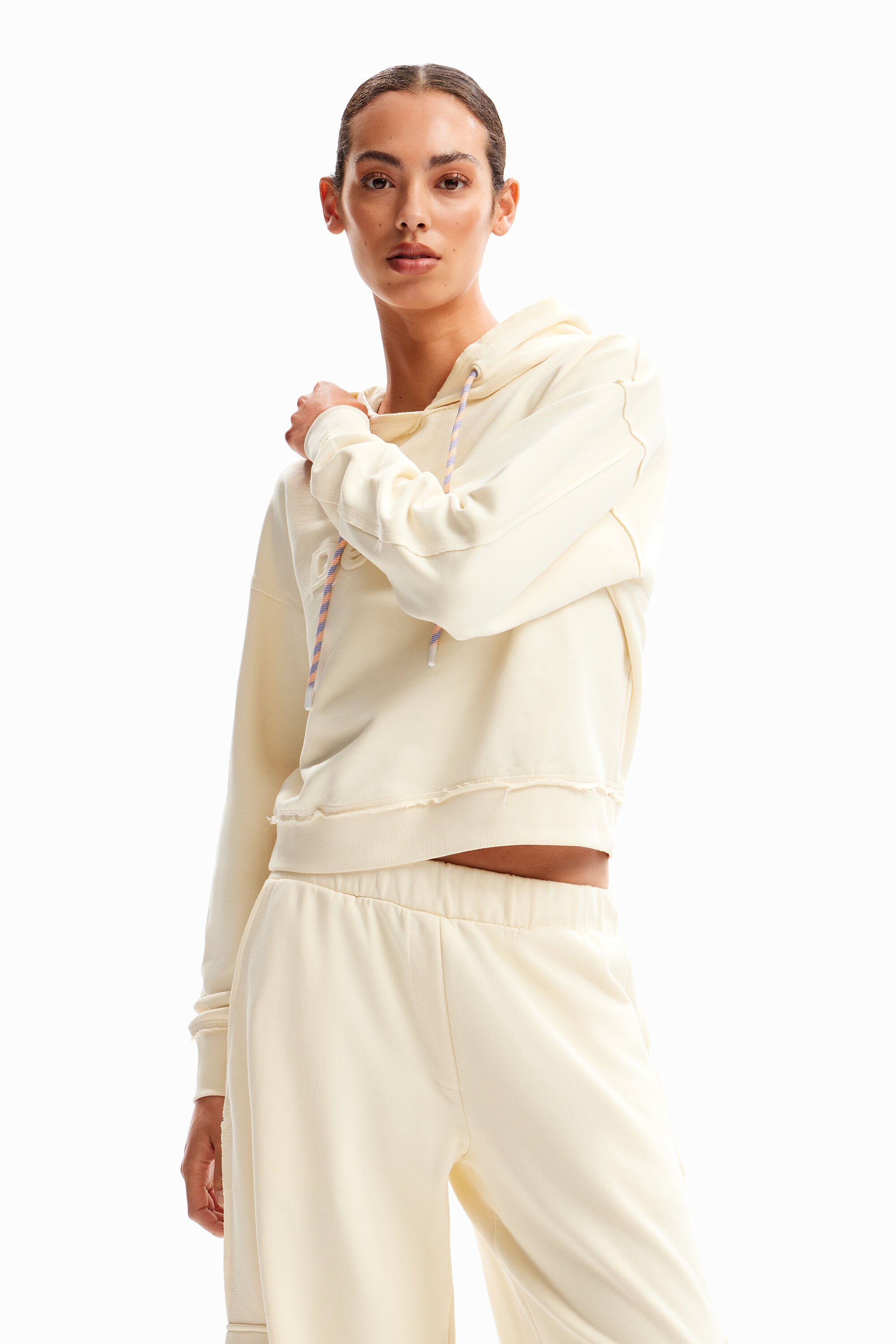 Pantalon cargo wide leg