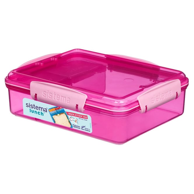 Sistema® - Lunchbox - Snack Attack Duo - 975 ml