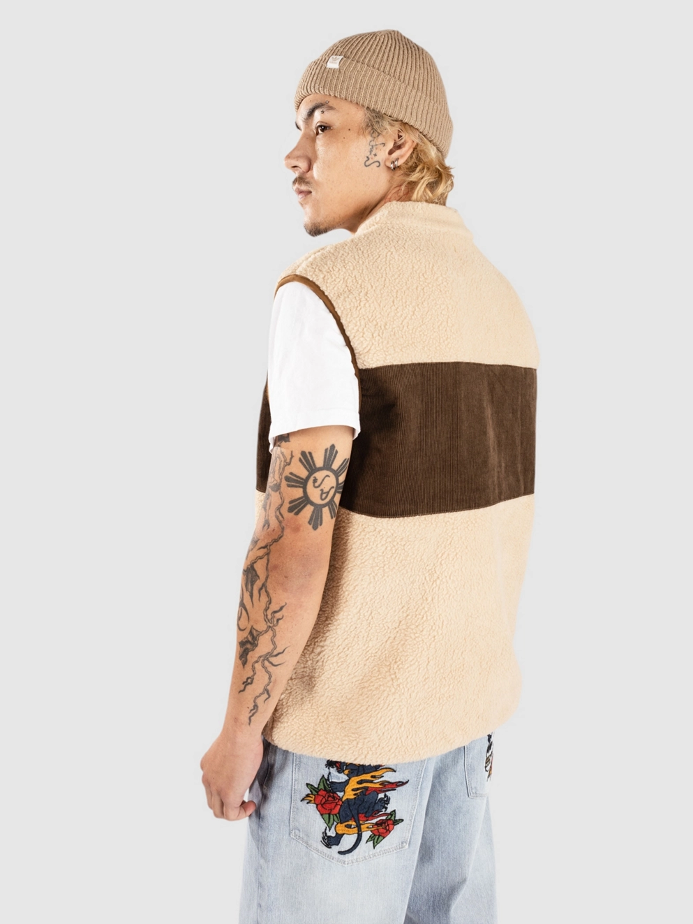 Rhythm Tamas Vest bark