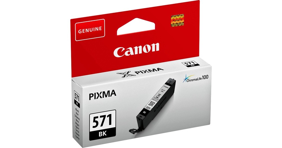 CanonInkt - CLI-571BK  (Zwart, 0385C001)